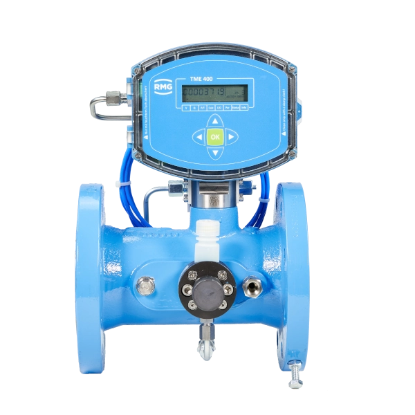 Gás natural - Medição de volume - Medidor de turbina TME 400 VMF