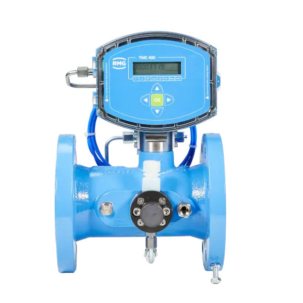 Gás natural - Medição de volume - Medidor de turbina TME 400 VCF