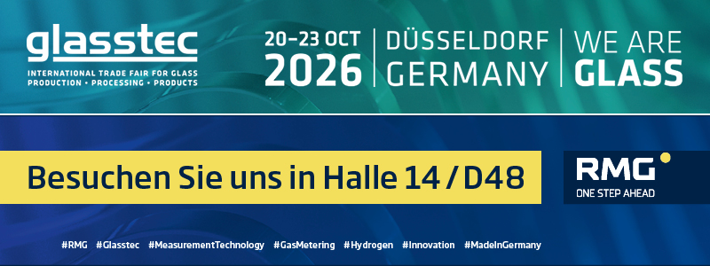 RMG auf der glasstec vom 20. - 23. Oktober 2026